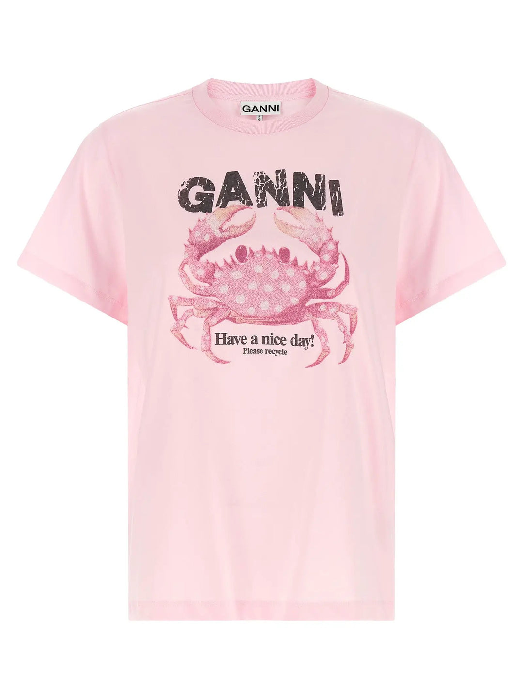 Ganni Sample Sale | Ganni Multicolor Organic Cotton T-Shirt - | Designer outlet