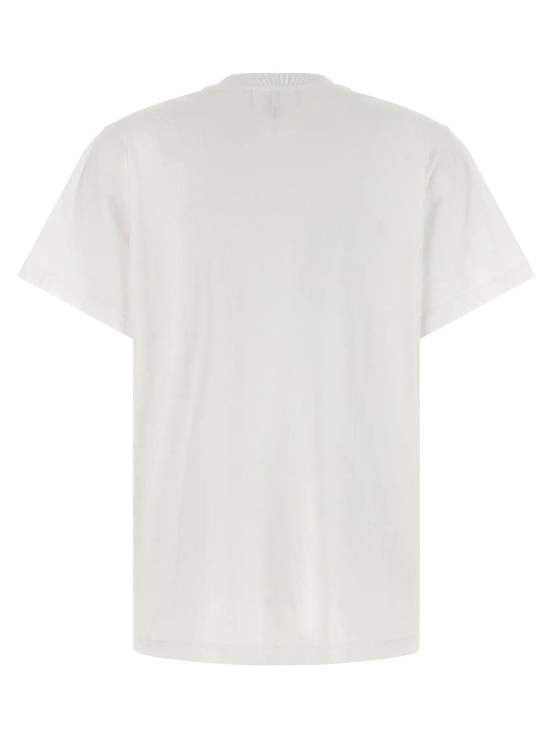Ganni Sample Sale | Ganni White Organic Cotton T-Shirt - | Designer outlet