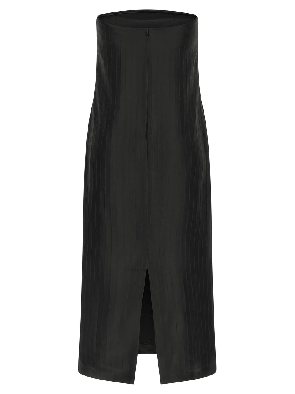 Loulou De Saison Sample Sale | Loulou De Saison Black Viscose Midi Dress - | Designer outlet