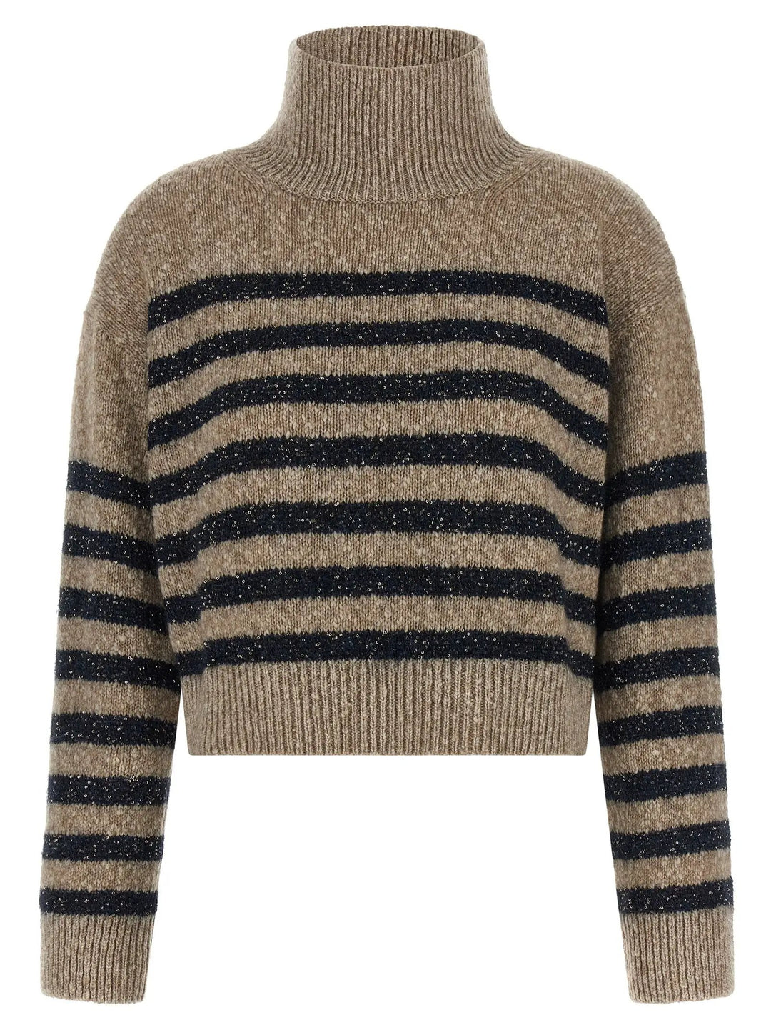 Brunello Cucinelli Multicolor Wool Cardigan