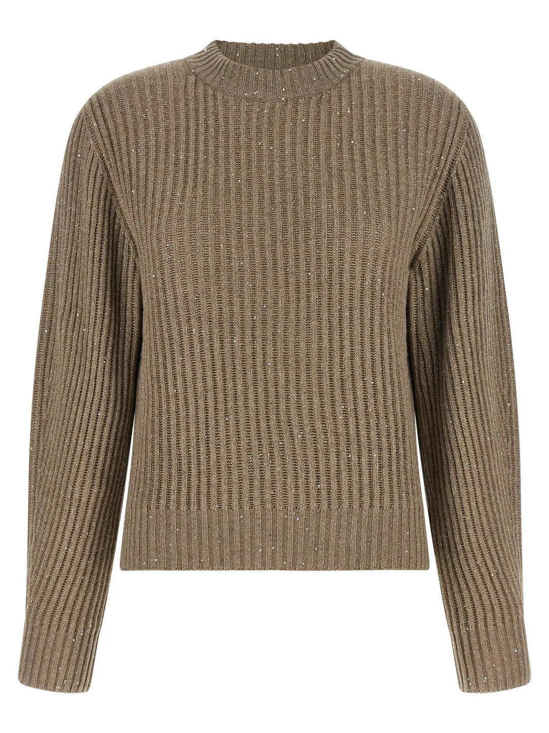 Brunello Cucinelli Beige Cashmere Cardigan
