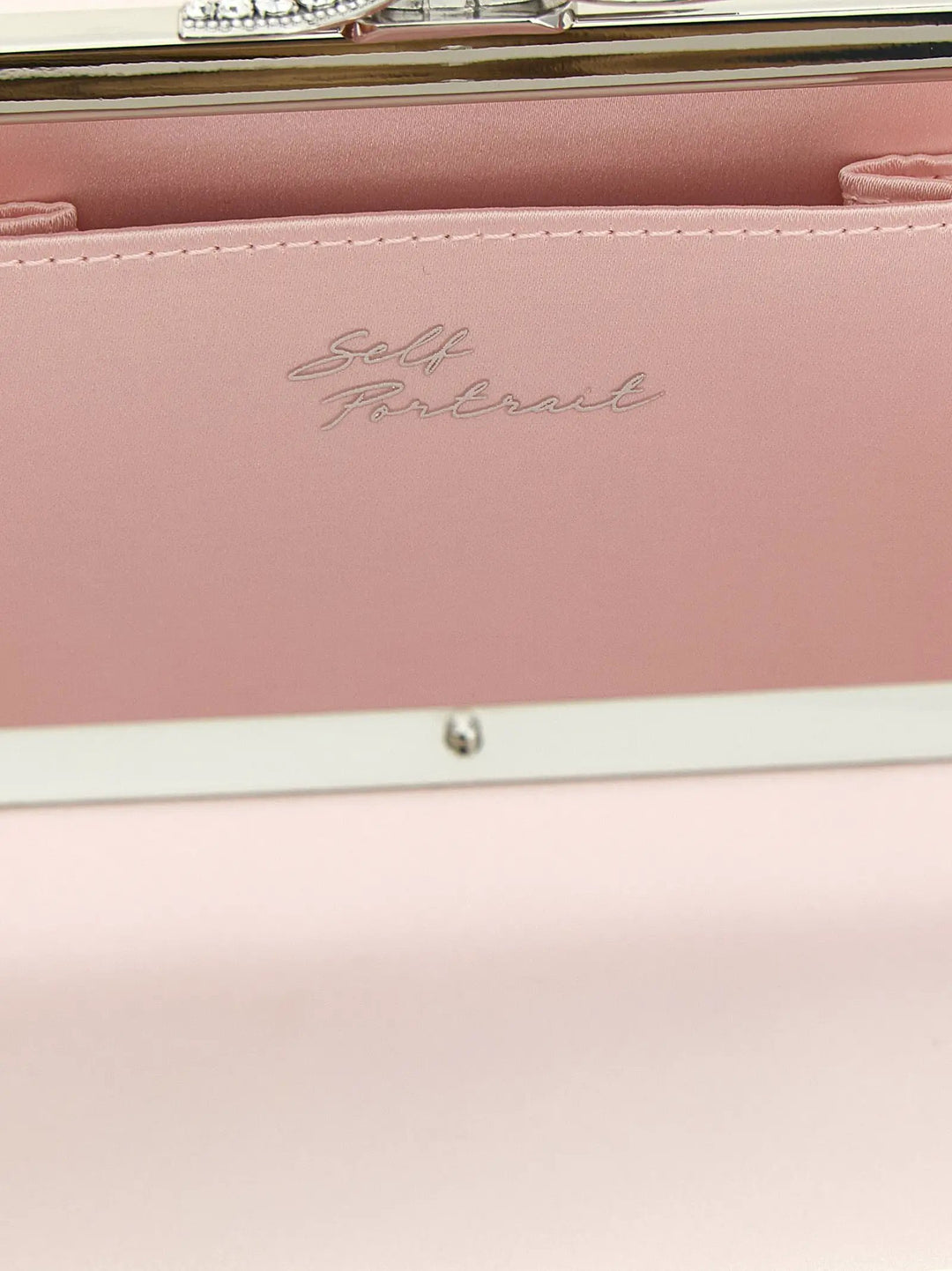 Self-Portrait Multicolor Polyester Clutch Bag