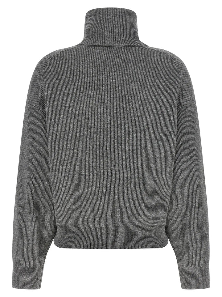 Brunello Cucinelli Gray Virgin Wool Cardigan