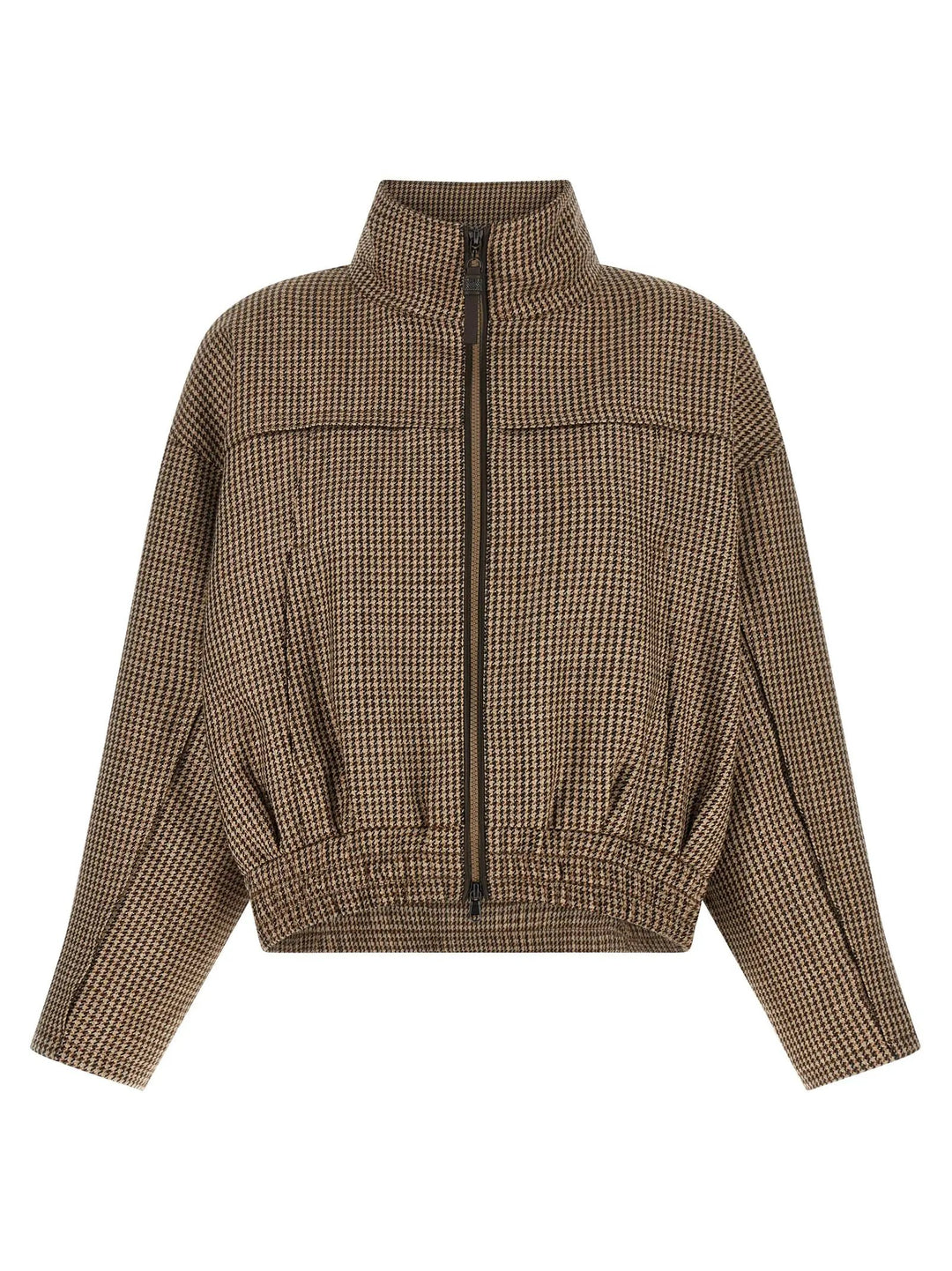 Brunello Cucinelli Brown Virgin Wool Jacket