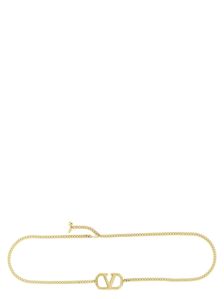 Valentino Garavani Gold Brass Belt