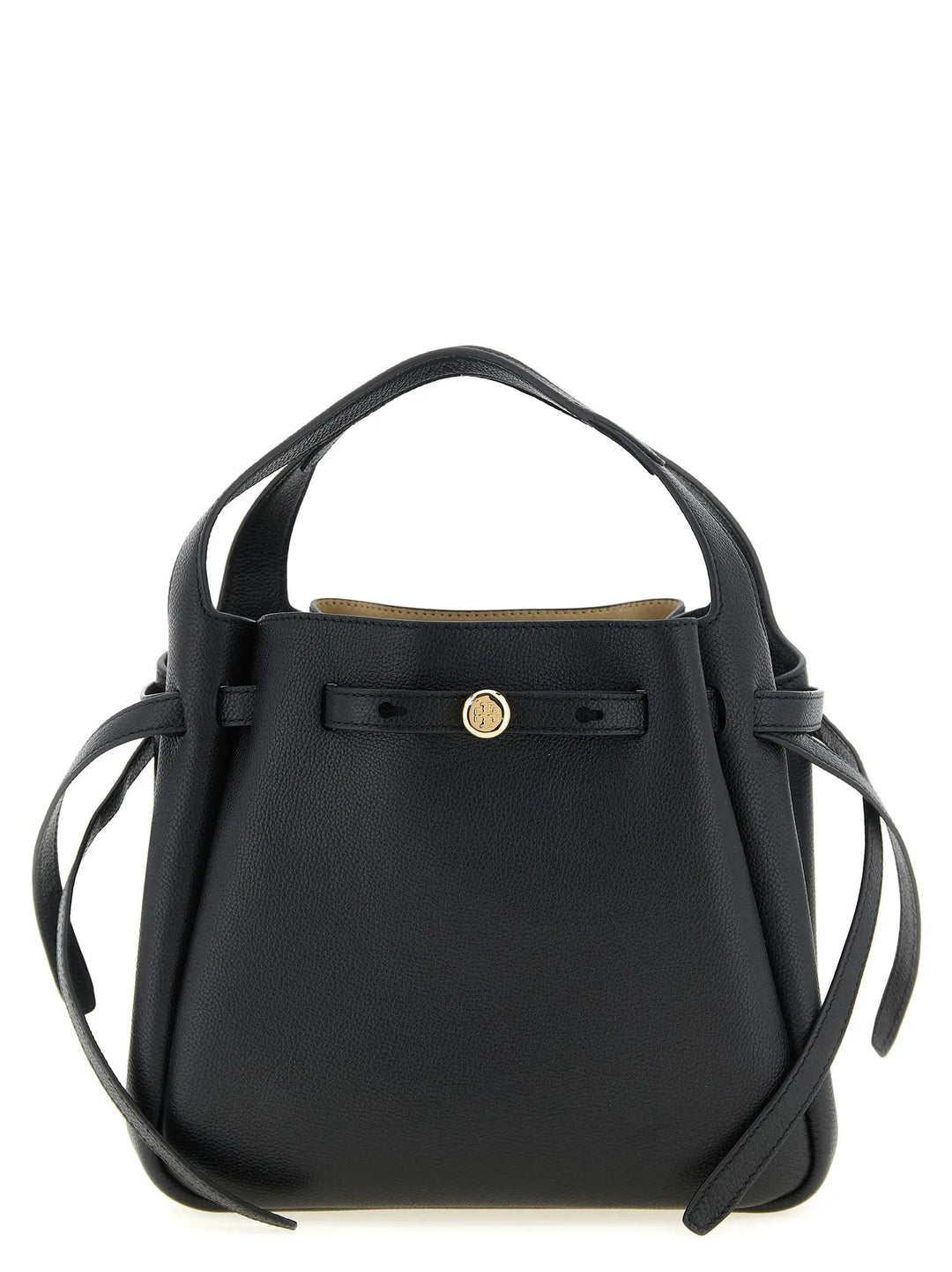 Tory Burch Black Cowhide Handbag