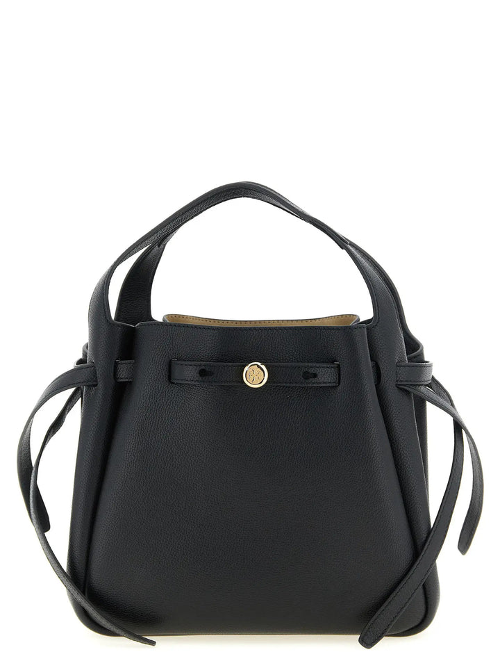 Tory Burch Black Cowhide Handbag