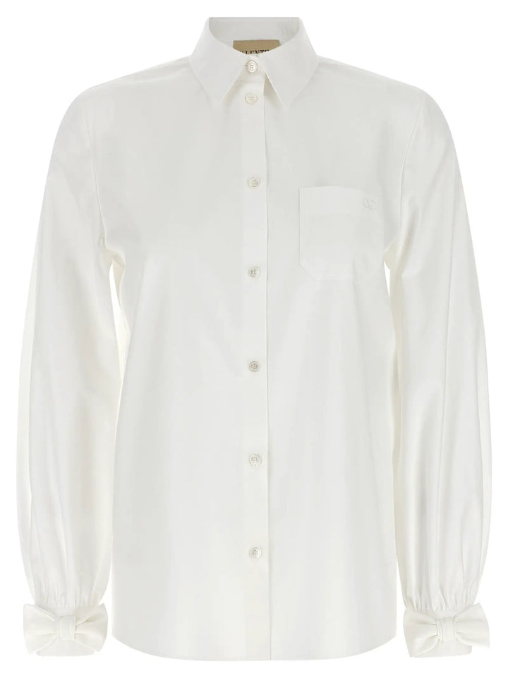 Valentino Garavani White Cotton Blouse