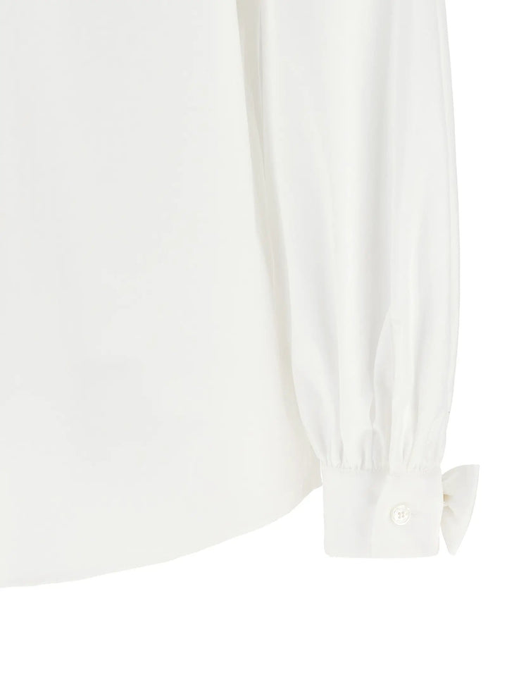 Valentino Garavani White Cotton Blouse
