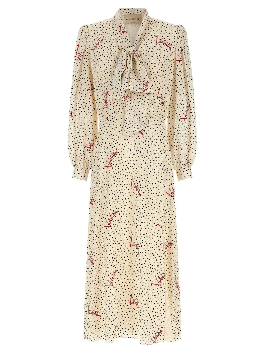 Valentino Garavani Multicolor Silk Midi Dress