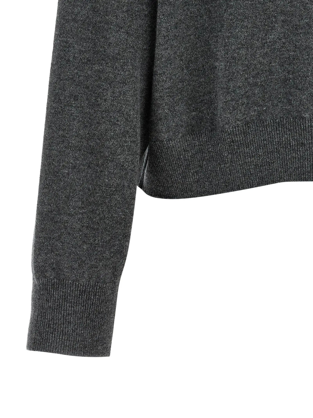 Brunello Cucinelli Gray Cashmere Cardigan