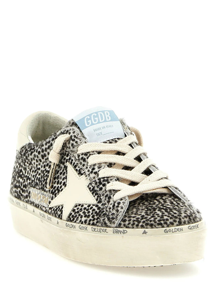 Golden Goose Bicolor Cowhide Sneakers