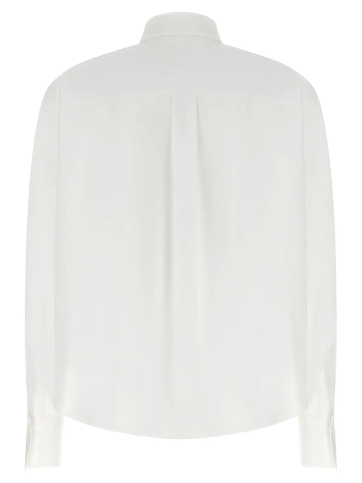 Brunello Cucinelli White Cotton Blouse