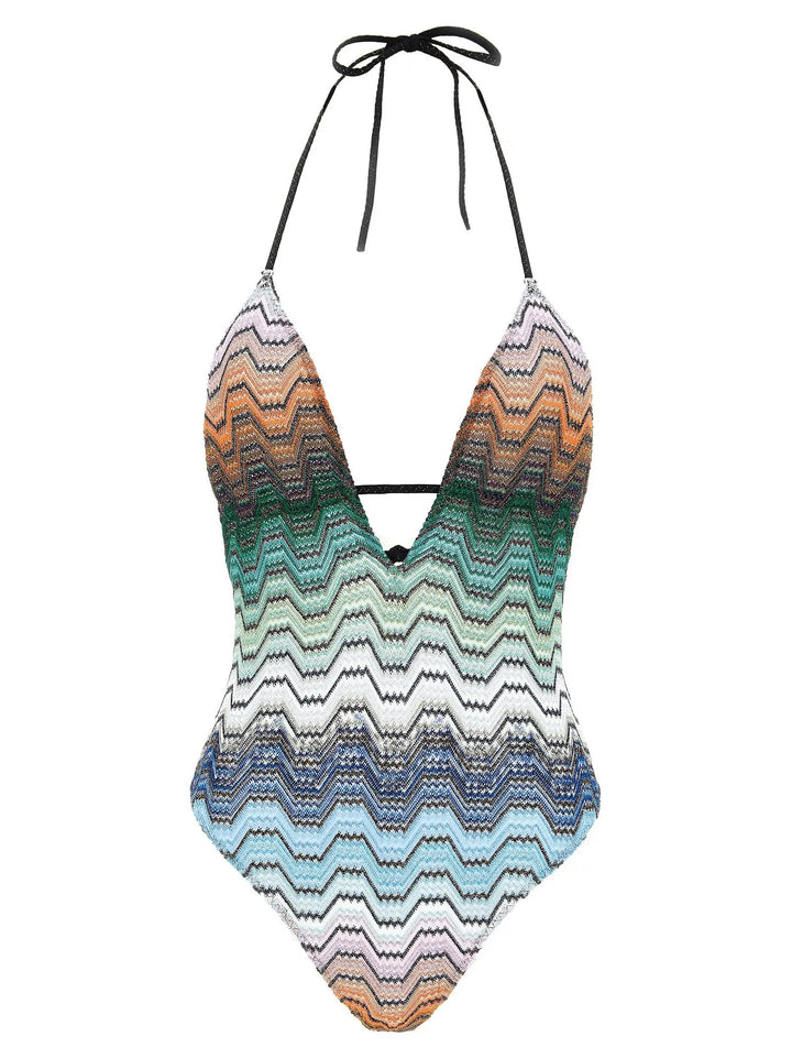 Missoni Sample Sale | Missoni Multicolor Polyester One-Piece Swimsuit - | Designer outlet