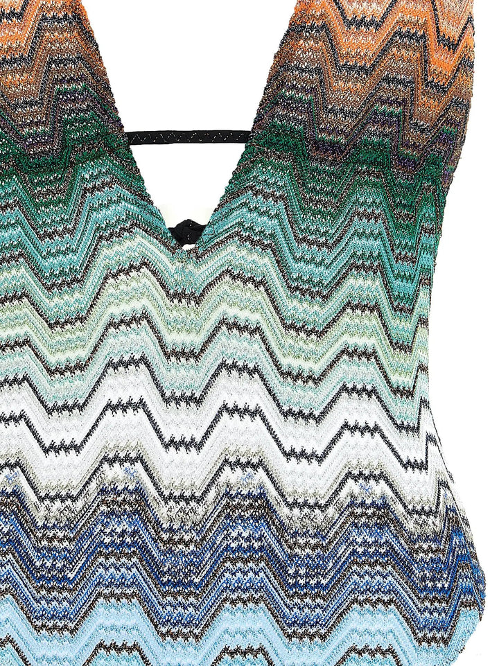 Missoni Sample Sale | Missoni Multicolor Polyester One-Piece Swimsuit - | Designer outlet