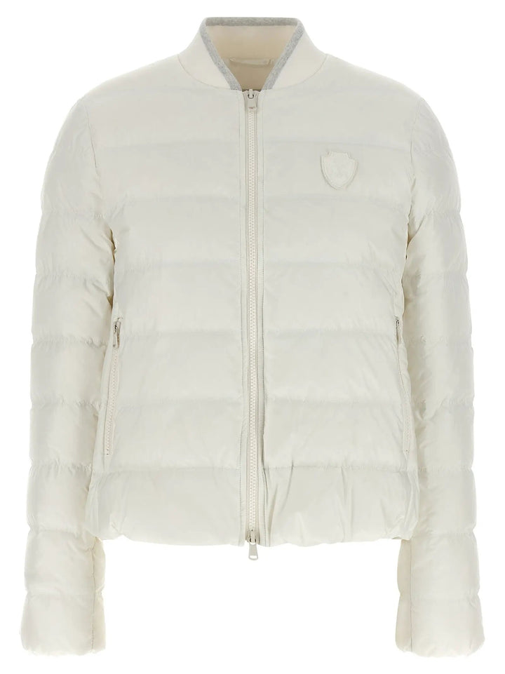 Brunello Cucinelli White Polyester Full-Length Jacket
