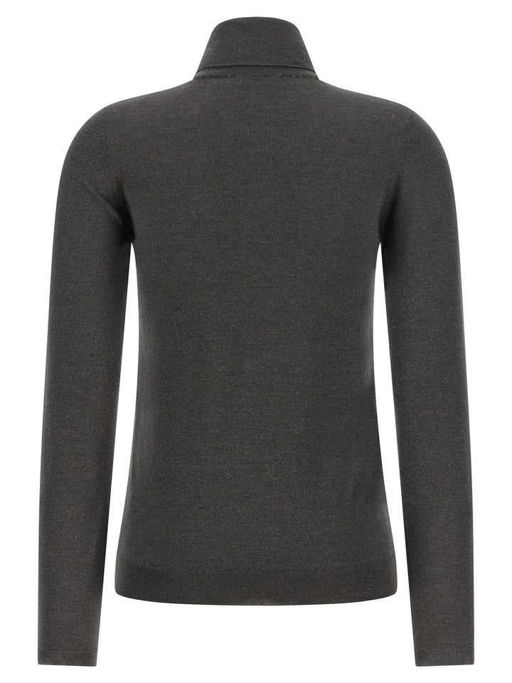 Brunello Cucinelli Gray Cashmere Cardigan