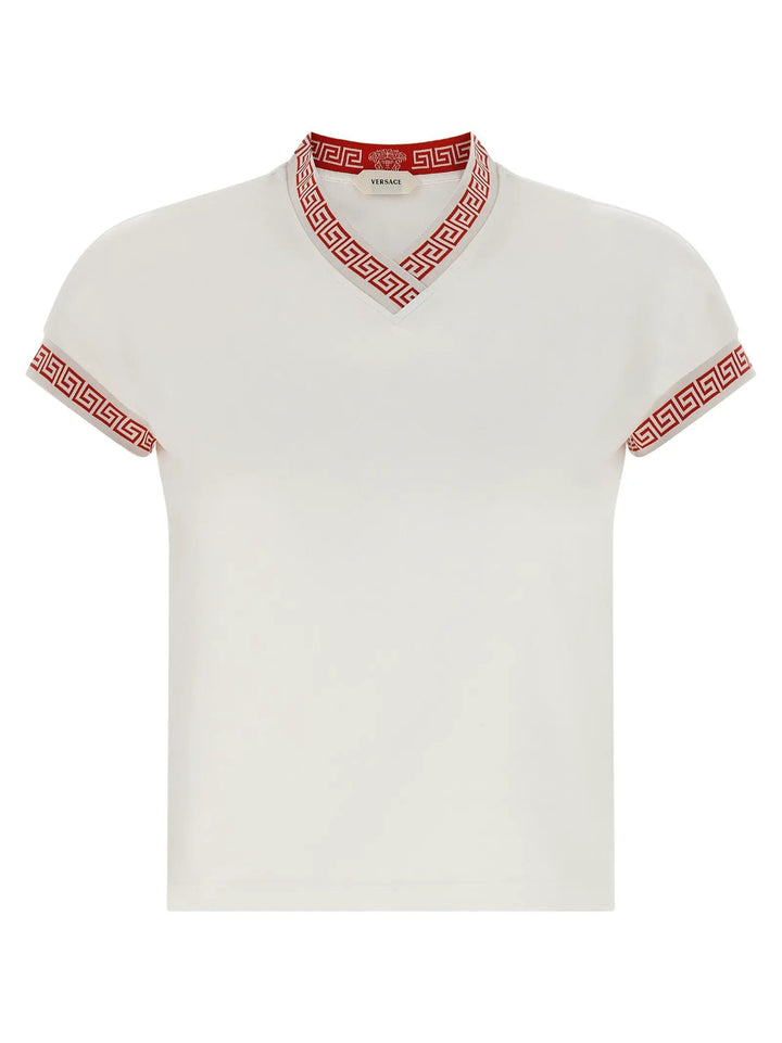 Versace Multicolor Cotton T-Shirt