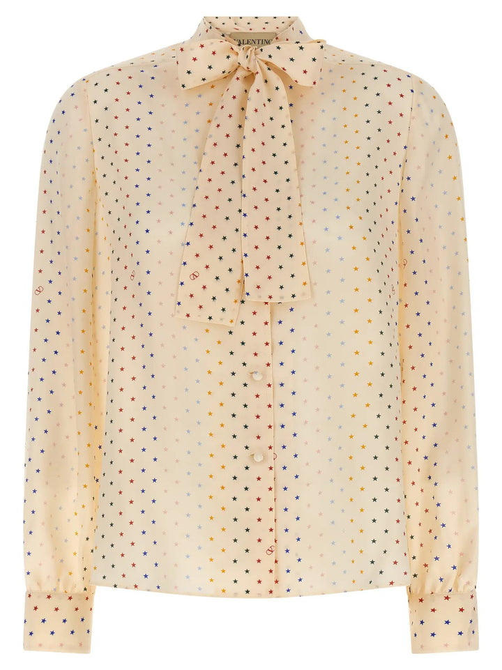 Valentino Garavani Multicolor Silk Blouse