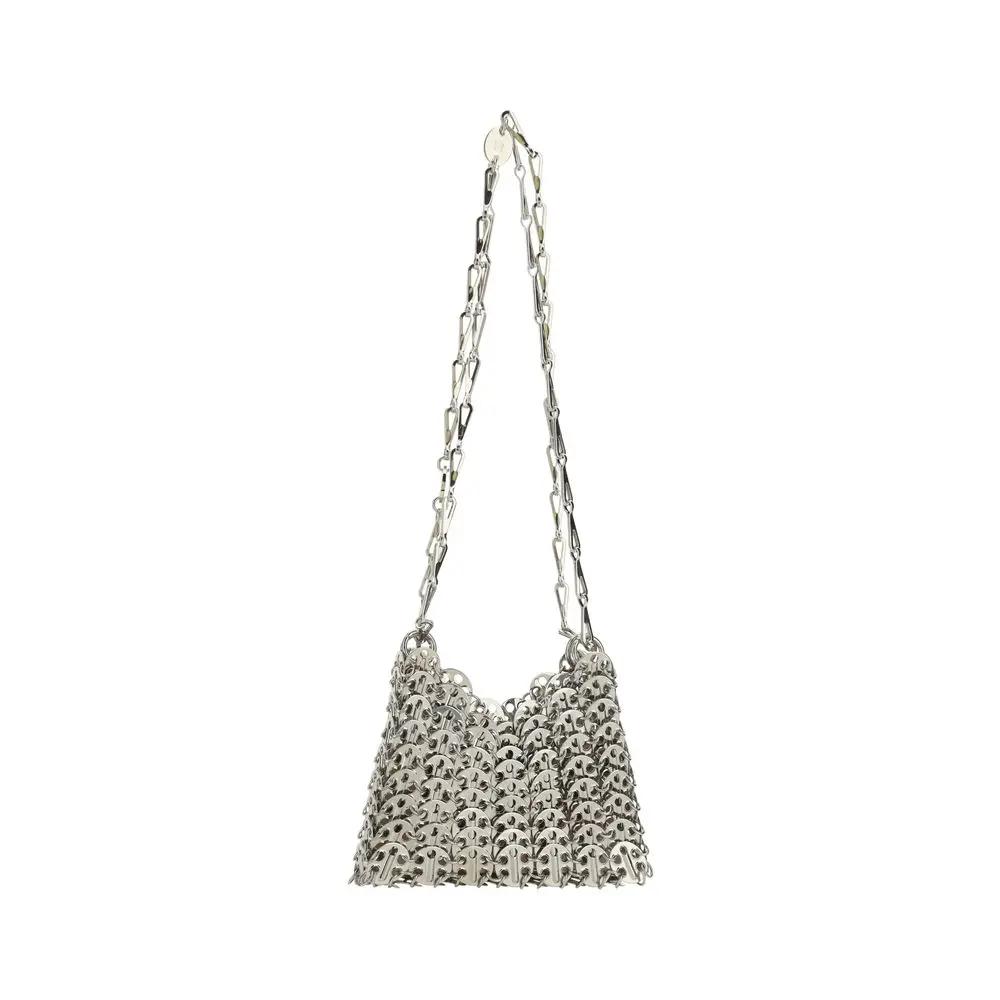 Rabanne Gray Lamb Ovis Aries Aries Shoulder Bag
