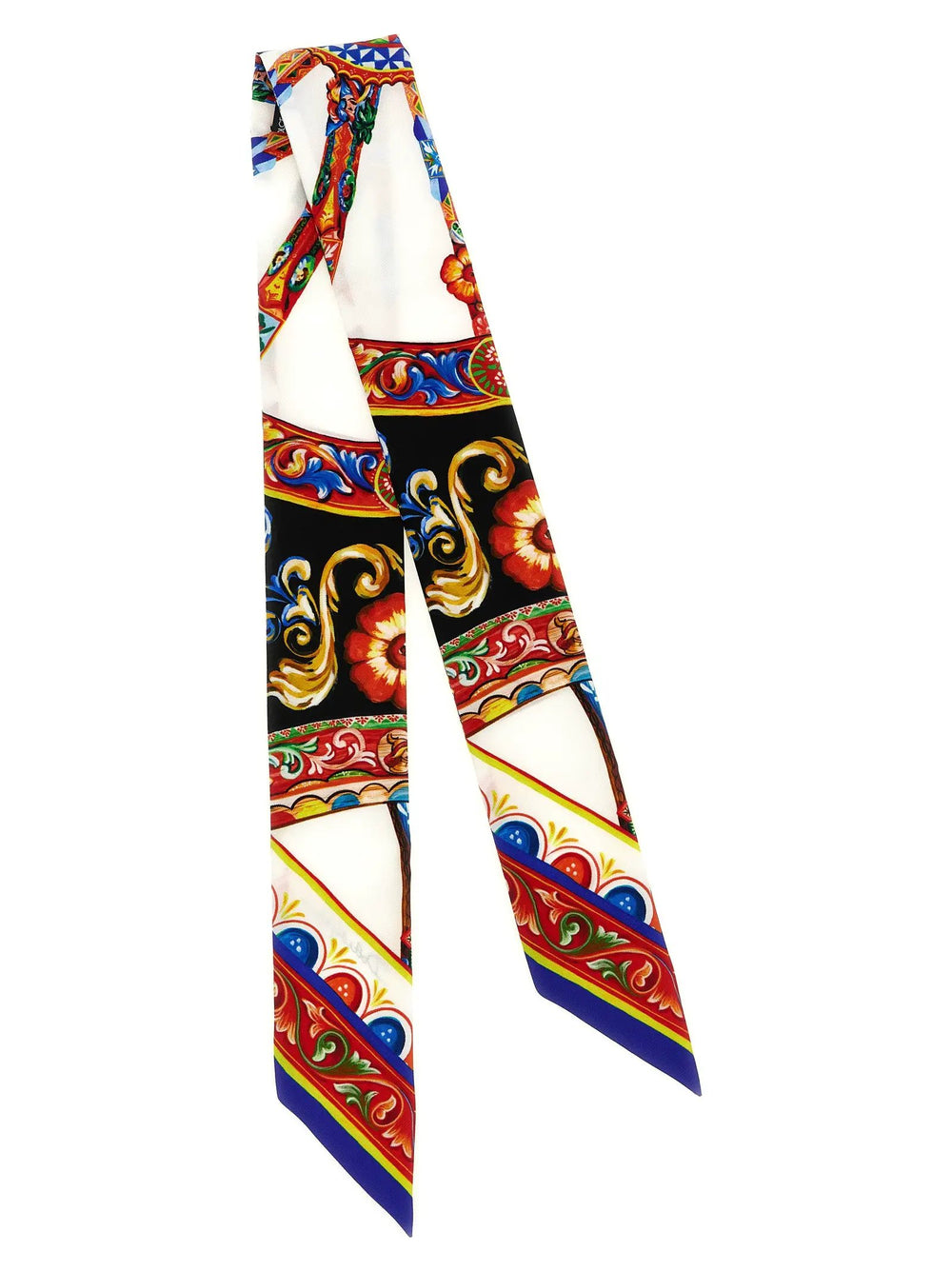 Dolce & Gabbana Sample Sale | Dolce & Gabbana Multicolor Silk Foulard - | Designer outlet