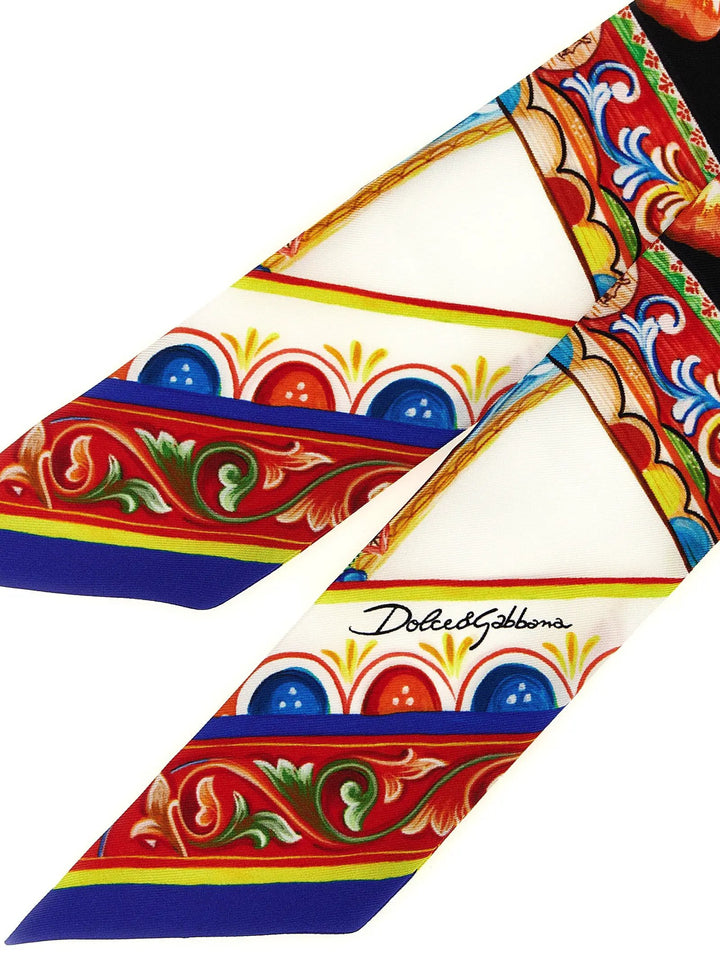 Dolce &amp; Gabbana Sample Sale | Dolce &amp; Gabbana Multicolor Silk Foulard - | Designer outlet