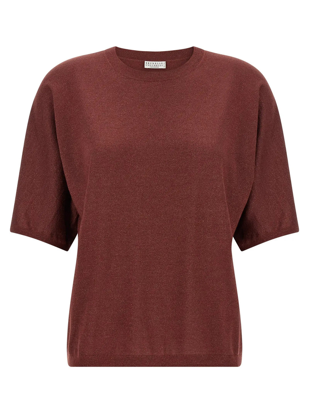 Brunello Cucinelli Bordeaux Cashmere Cardigan