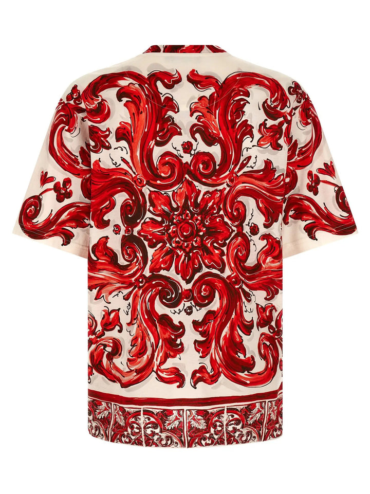 Dolce &amp; Gabbana Sample Sale | Dolce &amp; Gabbana Multicolor Cotton T-Shirt - | Designer outlet