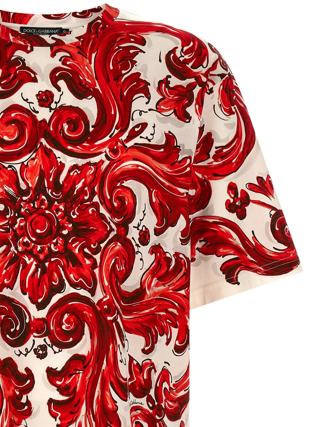 Dolce &amp; Gabbana Sample Sale | Dolce &amp; Gabbana Multicolor Cotton T-Shirt - | Designer outlet