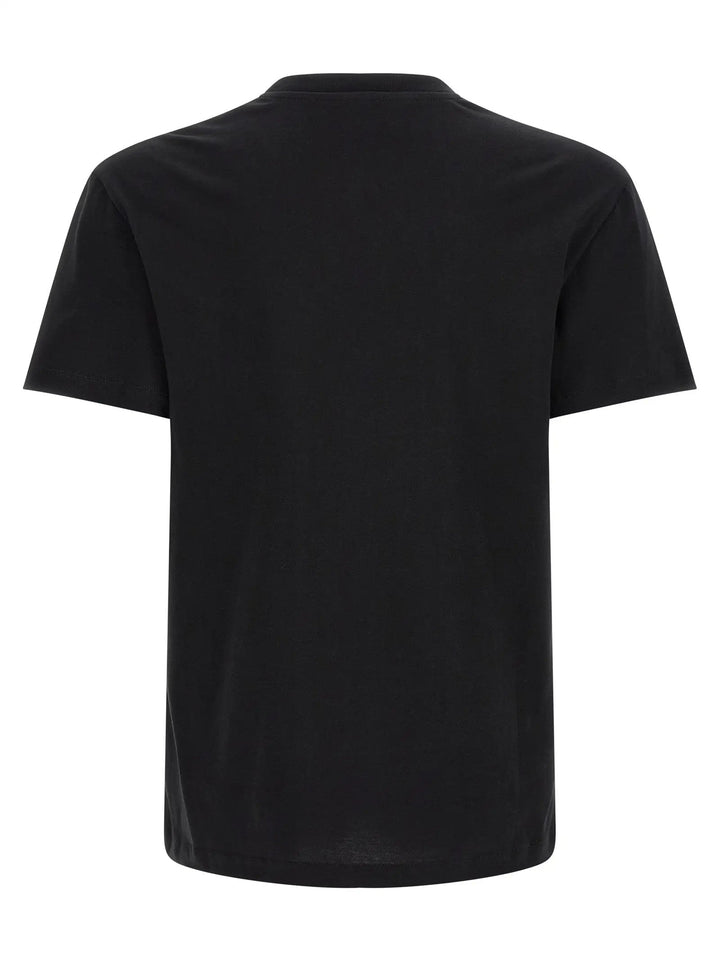 Valentino Garavani Black Cotton T-Shirt