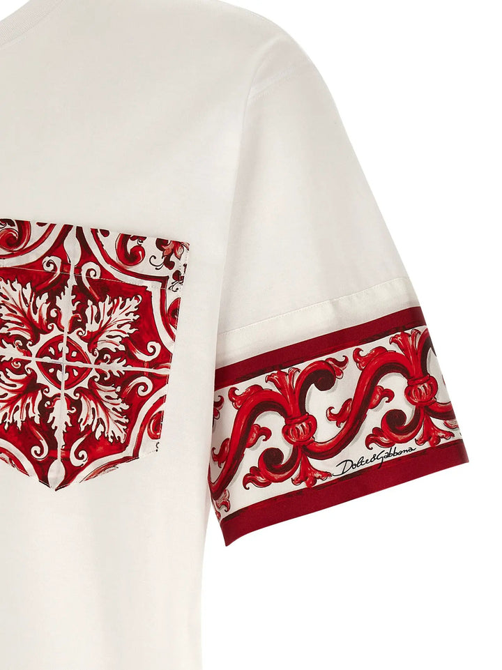 Dolce &amp; Gabbana Multicolor Cotton T-Shirt