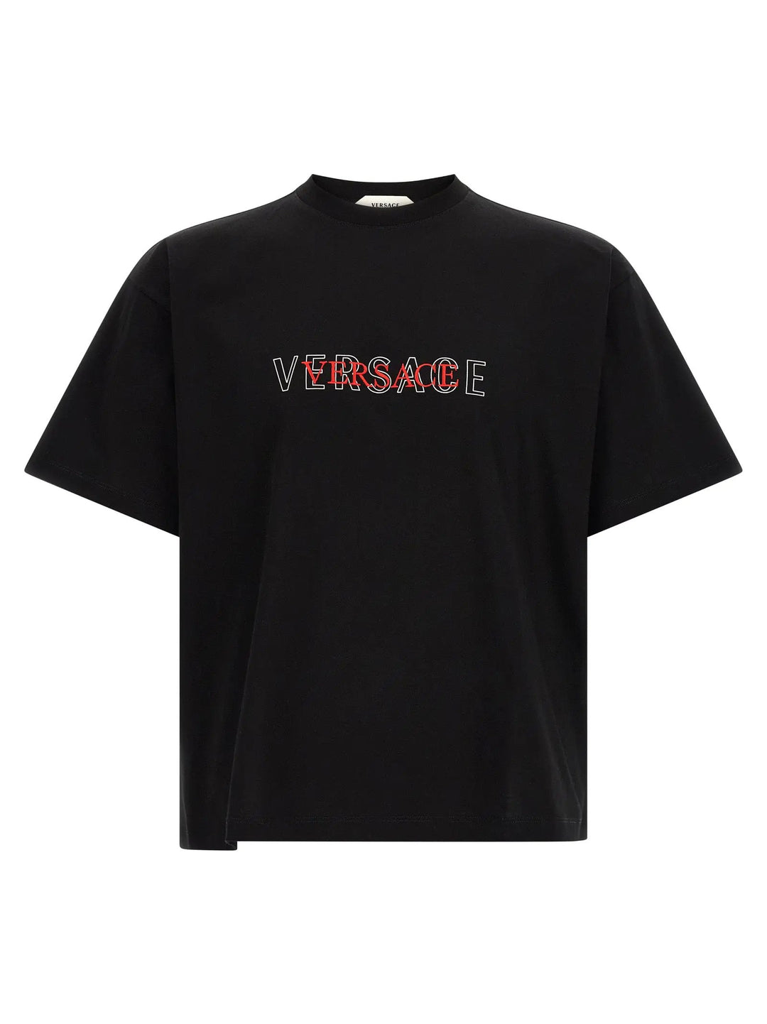 Versace Black Cotton T-Shirt