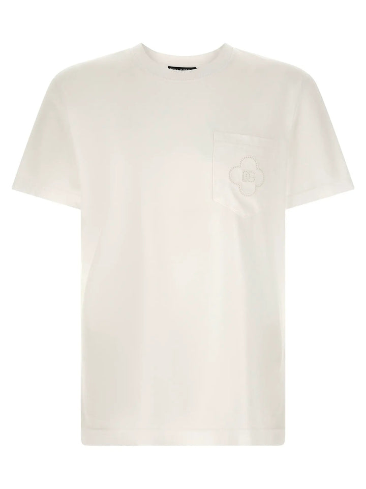 Dolce &amp; Gabbana White Cotton T-Shirt
