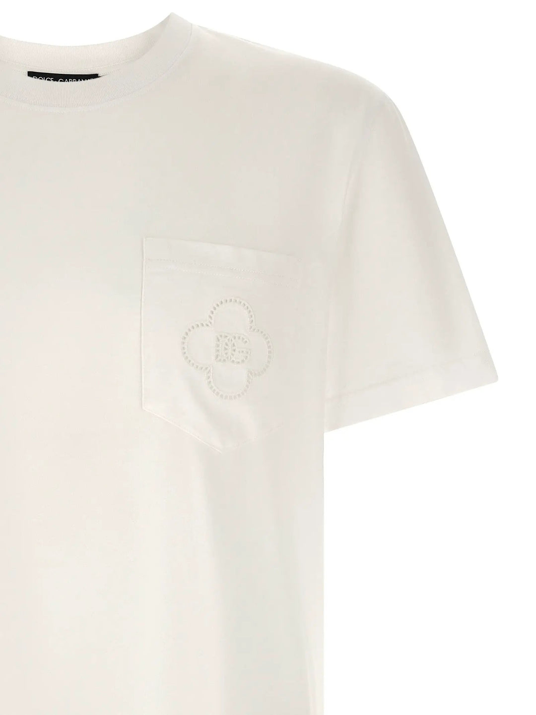 Dolce &amp; Gabbana White Cotton T-Shirt