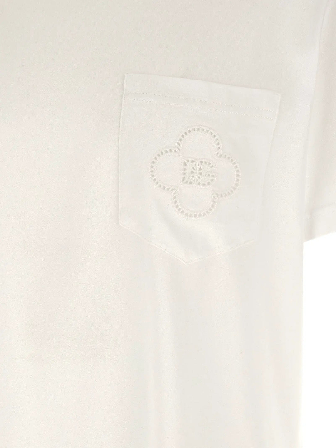 Dolce &amp; Gabbana White Cotton T-Shirt