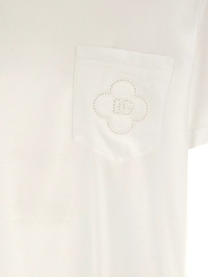 Dolce &amp; Gabbana White Cotton T-Shirt