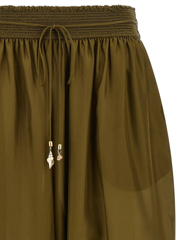 Zimmermann Sample Sale | Zimmermann Bicolor Silk Casual Pants - | Designer outlet