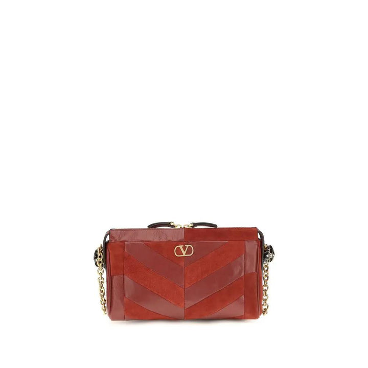Valentino Garavani Multicolor Calf Leather Bos Taurus Shoulder Bag