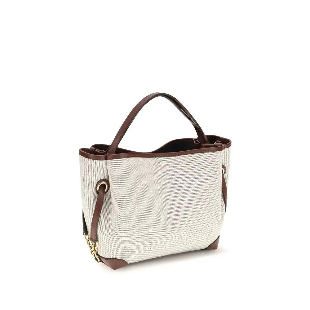 Chloé Beige Fabric Handbag