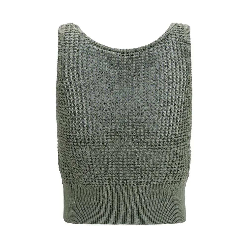Brunello Cucinelli Sample Sale | Brunello Cucinelli Bicolor Cotton Tank Tops - | Designer outlet