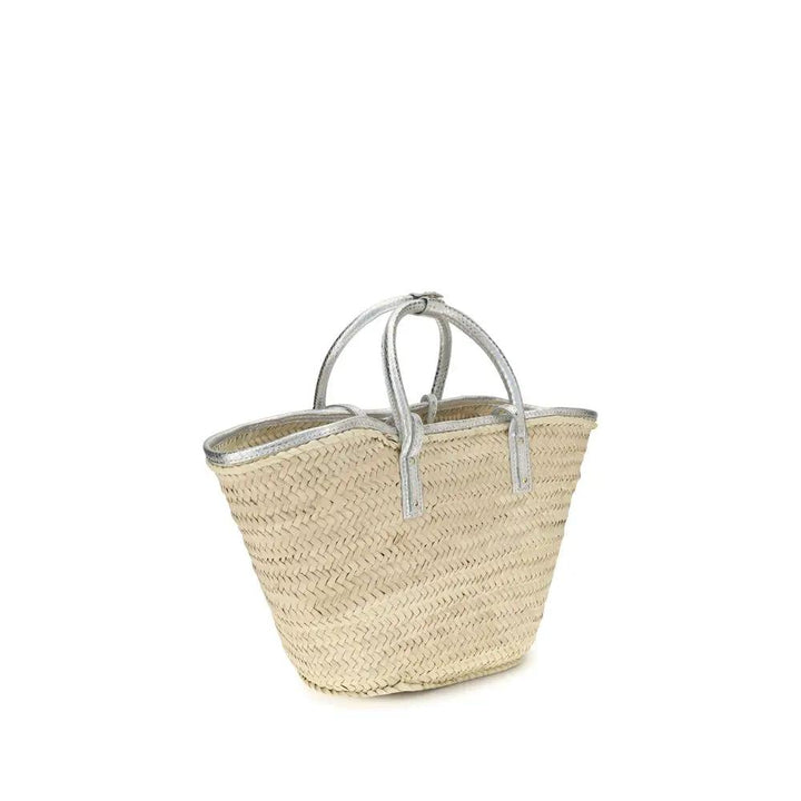 Jacquemus Beige Raffia Handbag
