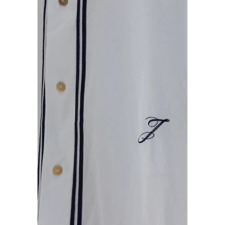 Jacquemus White Cotton Pattern Shirt