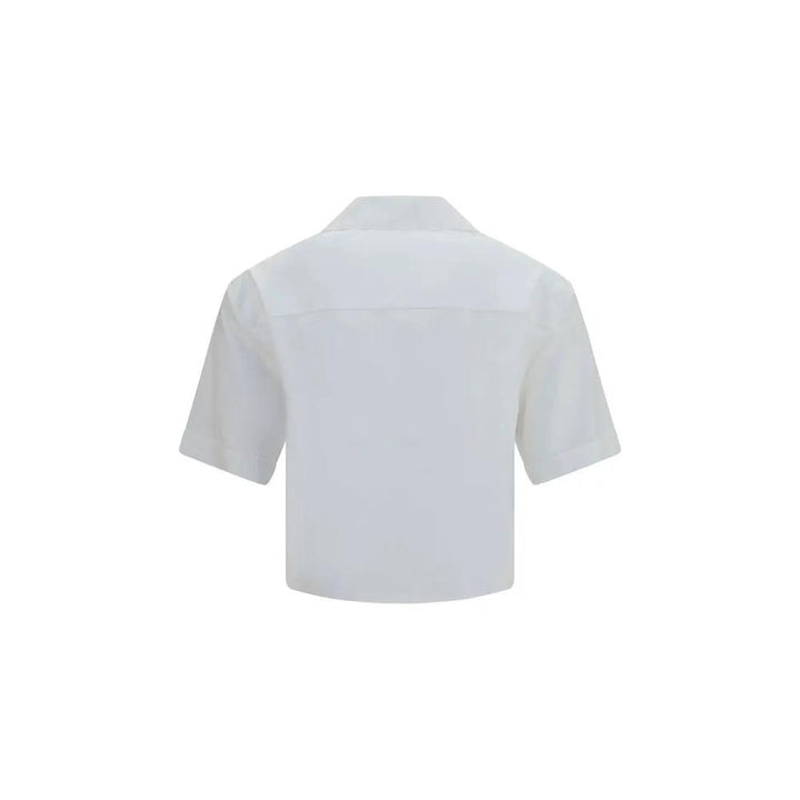 Versace White Cotton Dress Shirt