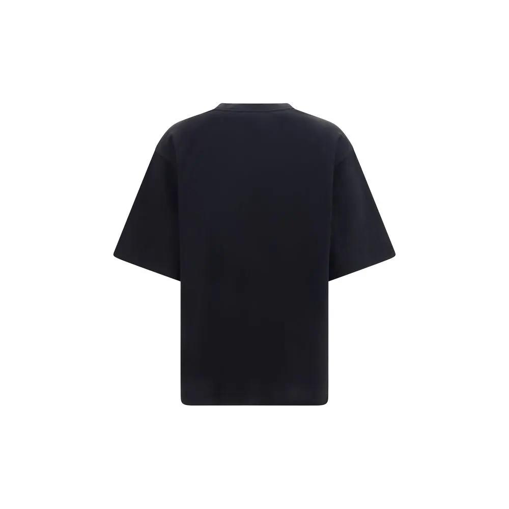 Dolce &amp; Gabbana Black Cotton T-Shirt