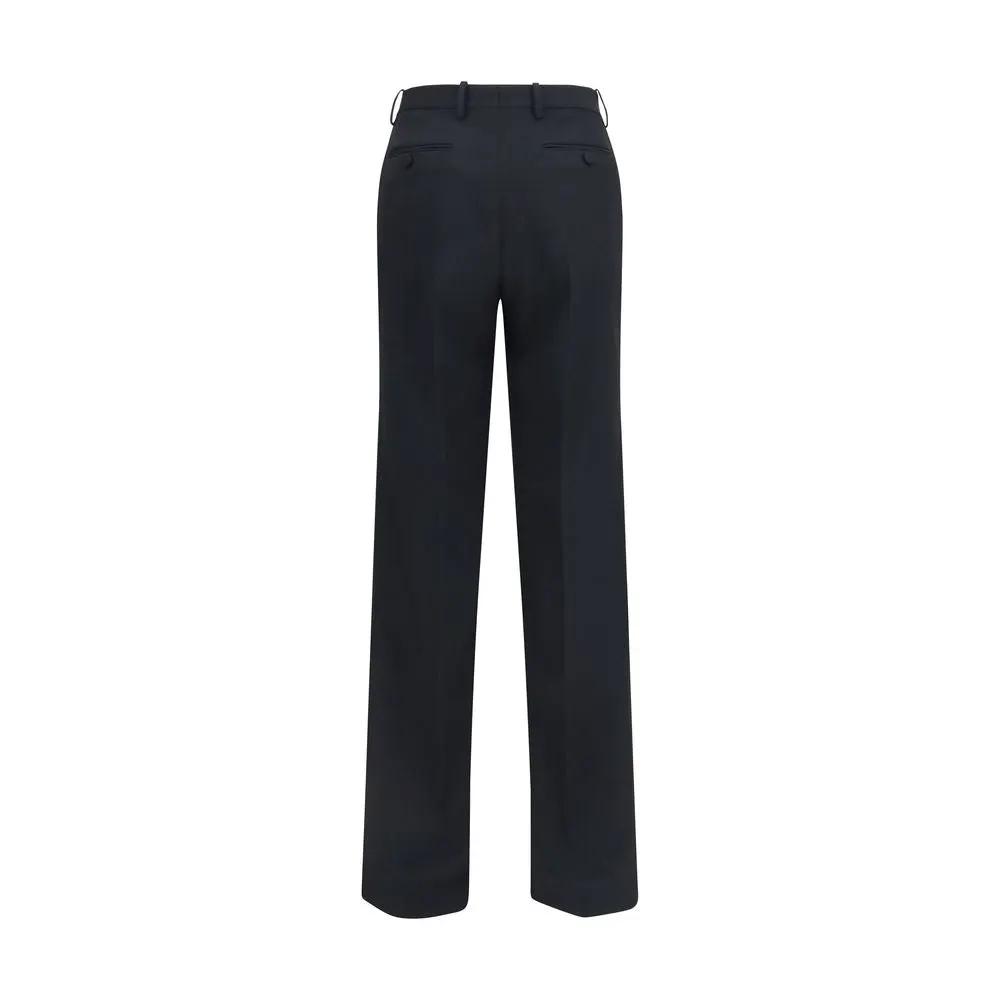Tom Ford Sample Sale | Tom Ford Black Wool Oves Aries Casual Pants - | Designer outlet
