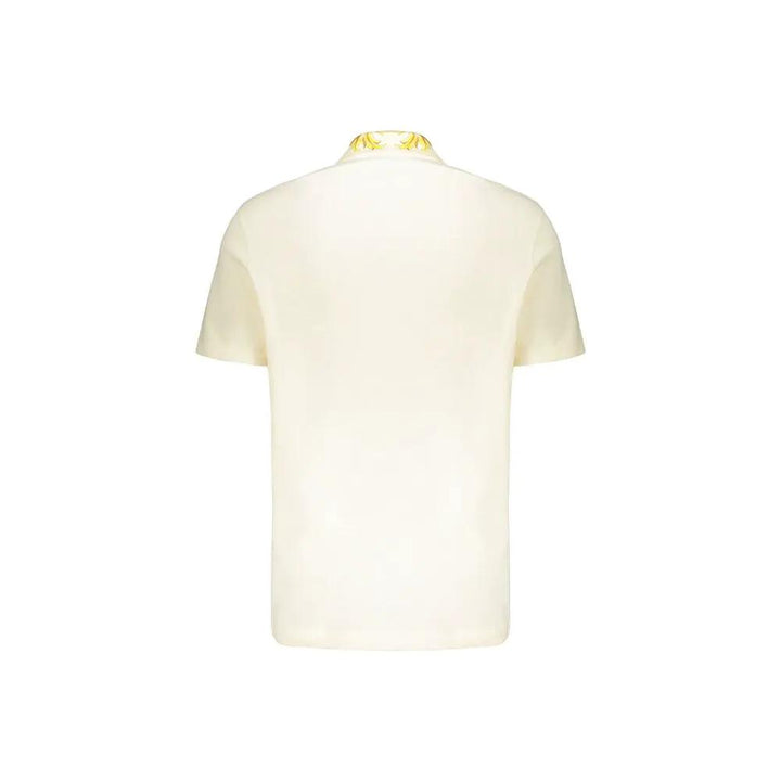 Versace Bicolor Cotton Polo Shirt