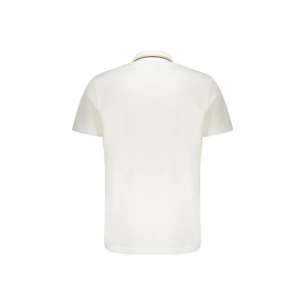 Versace White Cotton Polo Shirt