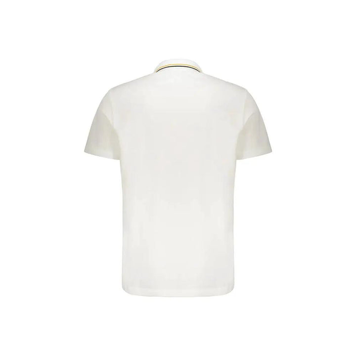 Versace White Cotton Polo Shirt