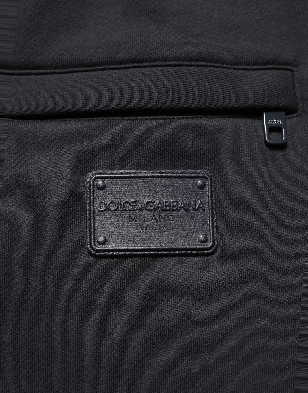 Dolce &amp; Gabbana Black Drawstring Viscose Jogger Men Sweatpants Pants