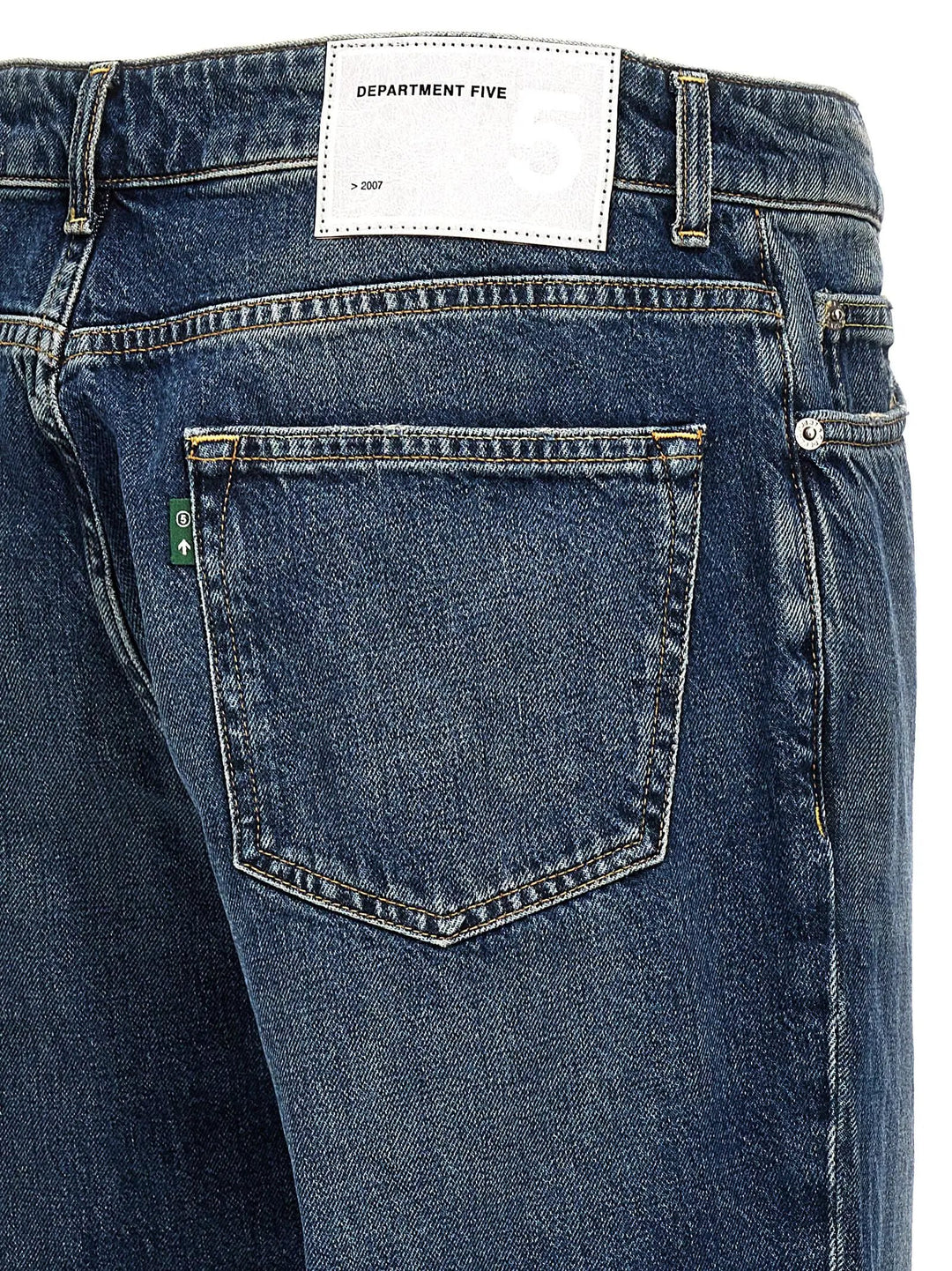 Department 5 Blue Cotton Jeans Denim